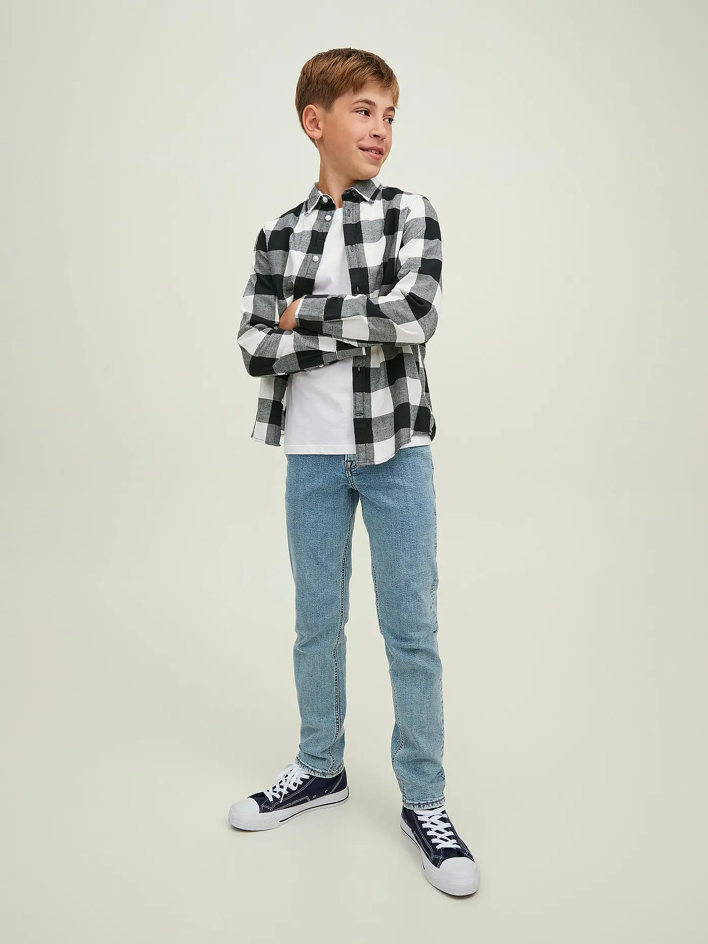 JACK & JONES | Jungen Hemd JJEGINGHAM | 